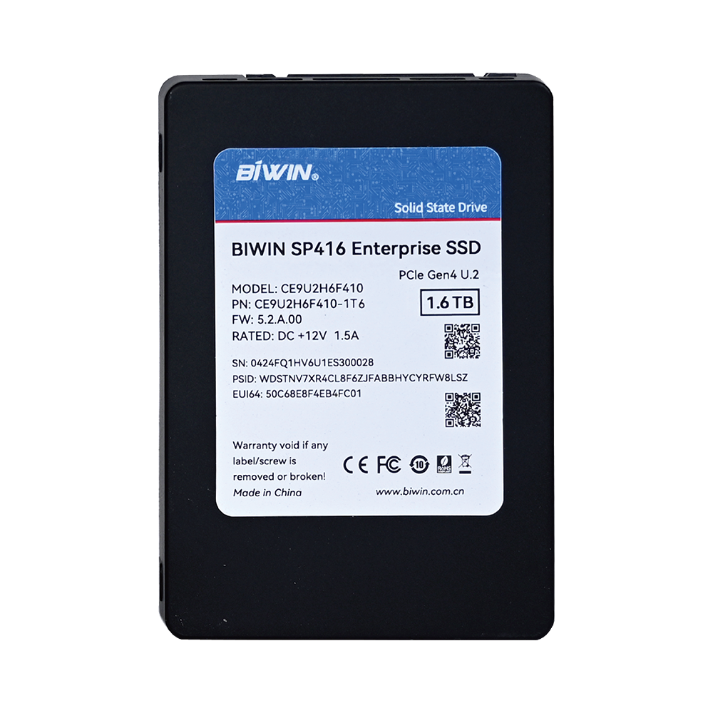 2.5" U.2 PCIe 4.0 SSD（SP416）（图1）